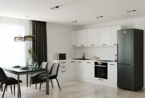 Кухонный гарнитур Белый Глянец 2600*1600 (Стол. 26мм) в Югорске - yugorsk.mebel24.online | фото