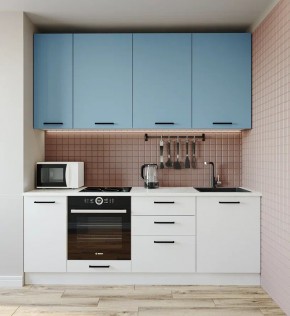 Кухонный гарнитур Капри 2200 h950 (Стол. 26мм) в Югорске - yugorsk.mebel24.online | фото