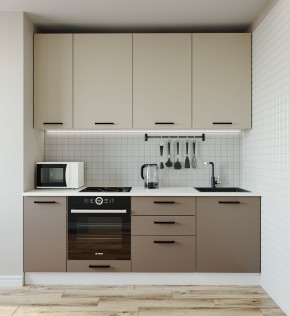Кухонный гарнитур Латте 2200 (Стол. 38мм) в Югорске - yugorsk.mebel24.online | фото