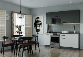 Кухонный гарнитур Лофт 2000 (Стол. 38мм) в Югорске - yugorsk.mebel24.online | фото