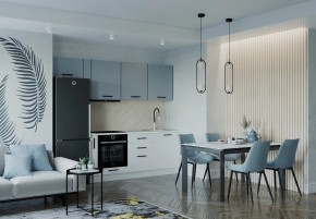 Кухонный гарнитур Ниагара 2550 (Стол. 38мм) в Югорске - yugorsk.mebel24.online | фото