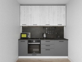 Кухонный гарнитур Санторини 2200 h 950 (Стол. 26мм) в Югорске - yugorsk.mebel24.online | фото