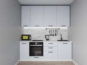 Кухонный гарнитур Смоки 2200 h950 (Стол. 38 мм) в Югорске - yugorsk.mebel24.online | фото
