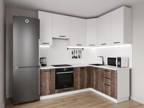 Кухонный гарнитур Старое Дерево 2200*1600 h950 (Стол. 38мм) в Югорске - yugorsk.mebel24.online | фото