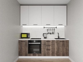 Кухонный гарнитур Старое Дерево 2200 h950 (Стол. 26мм) в Югорске - yugorsk.mebel24.online | фото