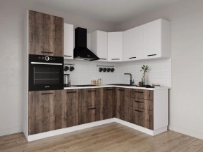 Кухонный гарнитур Старое Дерево 2400*1600 (Стол. 38мм) в Югорске - yugorsk.mebel24.online | фото