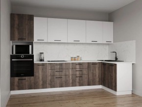 Кухонный гарнитур Старое Дерево 3200*1400 (Стол. 38мм) в Югорске - yugorsk.mebel24.online | фото
