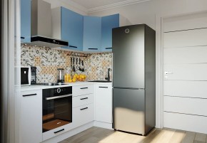 Кухонный гарнитур угловой Капри 2200х1000 (Стол. 38мм) в Югорске - yugorsk.mebel24.online | фото