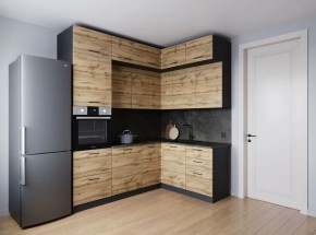 Кухонный гарнитур угловой Крафт 2200*1700 (Стол. 38мм) в Югорске - yugorsk.mebel24.online | фото 2