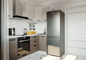 Кухонный гарнитур угловой Латте 2200х1000 (Стол. 26мм) в Югорске - yugorsk.mebel24.online | фото