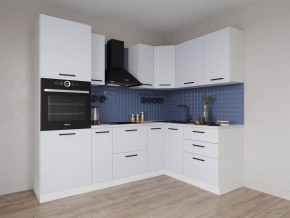 Кухонный гарнитур угловой Смоки 2400*1600 (Стол. 38мм) в Югорске - yugorsk.mebel24.online | фото