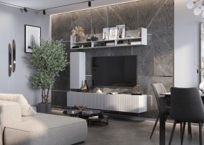 КВИНТА Гостиная 1600 (белый лофт) в Югорске - yugorsk.mebel24.online | фото 1