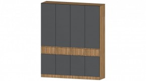 ЛЕНОРА Шкаф 4х створчатый (графит) в Югорске - yugorsk.mebel24.online | фото