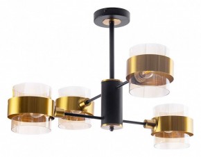 Люстра на штанге Arte Lamp Carlo A8205SP-4BK в Югорске - yugorsk.mebel24.online | фото