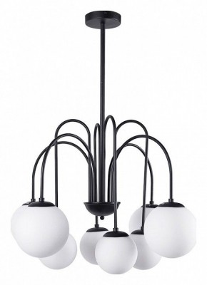 Люстра на штанге Arte Lamp Mebsuta A1675LM-8BK в Югорске - yugorsk.mebel24.online | фото