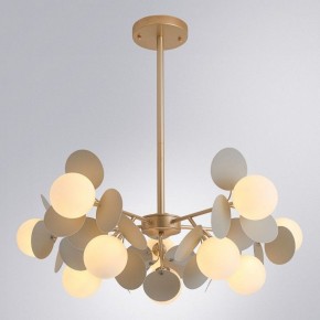 Люстра на штанге Arte Lamp Peacock A1369SP-10GY в Югорске - yugorsk.mebel24.online | фото 2