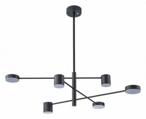Люстра на штанге Arte Lamp Stanley A2476PL-40BK в Югорске - yugorsk.mebel24.online | фото