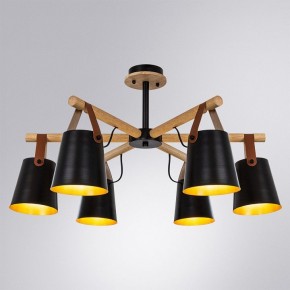 Люстра на штанге Arte Lamp Thomas A7032PL-6BK в Югорске - yugorsk.mebel24.online | фото 2