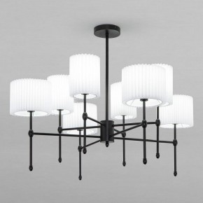 Люстра на штанге Eurosvet Notturno 60162/8 черный в Югорске - yugorsk.mebel24.online | фото