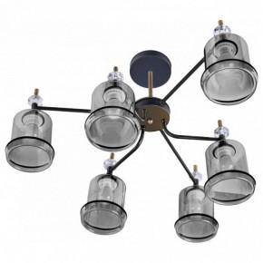 Люстра на штанге Imex MD.4890 MD.4890-6-S COFFEE+FGD в Югорске - yugorsk.mebel24.online | фото
