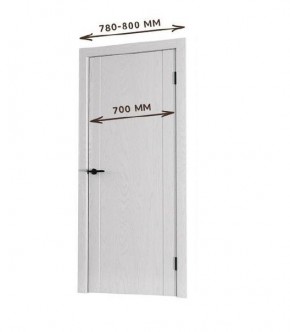 Межкомнатная дверь Bolivar Каньон браун (комплект) 700 в Югорске - yugorsk.mebel24.online | фото