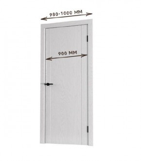 Межкомнатная дверь Bolivar Каньон браун (комплект) 900 в Югорске - yugorsk.mebel24.online | фото