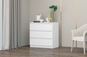 МС "Хилтон" Комод №2 800 (3 ящ.) белый текстурный в Югорске - yugorsk.mebel24.online | фото