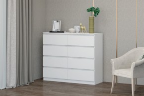 МС "Хилтон" Комод №3 1200 (8 ящ.) белый текстурный в Югорске - yugorsk.mebel24.online | фото