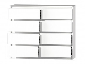 МС "Хилтон" Комод №3 1200 (8 ящ.) белый текстурный в Югорске - yugorsk.mebel24.online | фото 3
