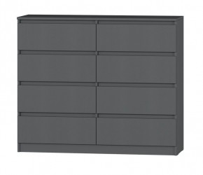 МС "Хилтон" Комод №3 1200 (8 ящ.) графит в Югорске - yugorsk.mebel24.online | фото 2
