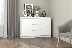 МС "Хилтон" Комод №4 1200 (белый текстурный) в Югорске - yugorsk.mebel24.online | фото