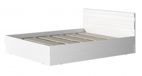 МС "Хилтон" Кровать 1,6 (Белый текстурный) 1600*2000 в Югорске - yugorsk.mebel24.online | фото