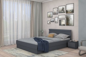 МС "Хилтон" Кровать 1,6 (графит) в Югорске - yugorsk.mebel24.online | фото