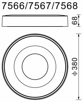 Накладной светильник Mantra Coin 7567 в Югорске - yugorsk.mebel24.online | фото 4