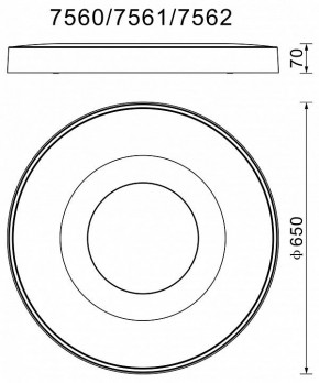Накладной светильник Mantra Coin 7690 в Югорске - yugorsk.mebel24.online | фото 3