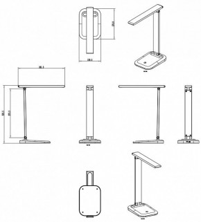 Настольная лампа офисная Arte Lamp London A5124LT-1BK в Югорске - yugorsk.mebel24.online | фото 2