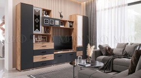Пенал Белла (Сандал, Графит/Дуб крафт) в Югорске - yugorsk.mebel24.online | фото 5