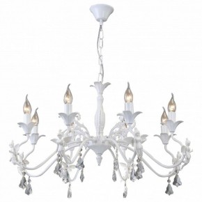 Подвесная люстра Arte Lamp Angelina A5349LM-8WH в Югорске - yugorsk.mebel24.online | фото 3
