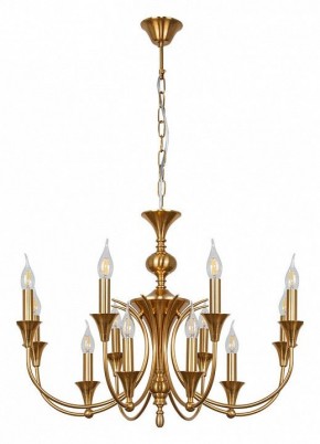 Подвесная люстра Arte Lamp Collinetta A4094LM-12PB в Югорске - yugorsk.mebel24.online | фото 2