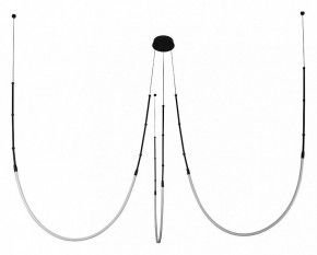 Подвесная люстра Arte Lamp Klimt A2850SP-38BK в Югорске - yugorsk.mebel24.online | фото