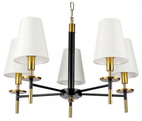 Подвесная люстра Arte Lamp Riccardo A4075LM-5BK в Югорске - yugorsk.mebel24.online | фото