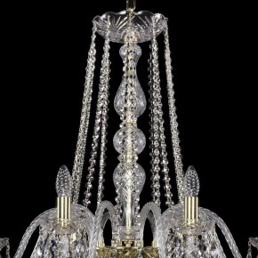 Подвесная люстра Bohemia Ivele Crystal 1402 1402/10/360/G в Югорске - yugorsk.mebel24.online | фото 4