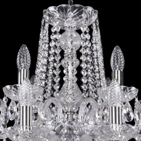 Подвесная люстра Bohemia Ivele Crystal 1402 1402/12+6/300/2d/Ni в Югорске - yugorsk.mebel24.online | фото 4