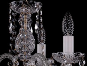 Подвесная люстра Bohemia Ivele Crystal 1402 1402/3/141/Pa в Югорске - yugorsk.mebel24.online | фото 3