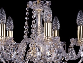 Подвесная люстра Bohemia Ivele Crystal 1402 1402/5/141/G в Югорске - yugorsk.mebel24.online | фото 7