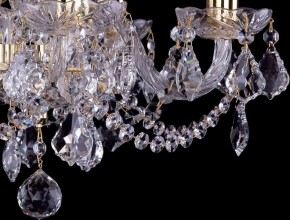 Подвесная люстра Bohemia Ivele Crystal 1402 1402/5/141/G/Leafs в Югорске - yugorsk.mebel24.online | фото 2