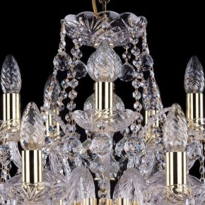Подвесная люстра Bohemia Ivele Crystal 1411 1411/10+5/240/G/Balls в Югорске - yugorsk.mebel24.online | фото 4
