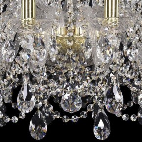 Подвесная люстра Bohemia Ivele Crystal 1411 1411/12+6/240/G в Югорске - yugorsk.mebel24.online | фото 3
