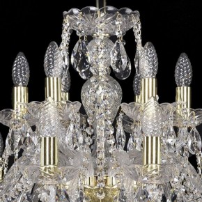 Подвесная люстра Bohemia Ivele Crystal 1411 1411/12+6/240/G в Югорске - yugorsk.mebel24.online | фото 4