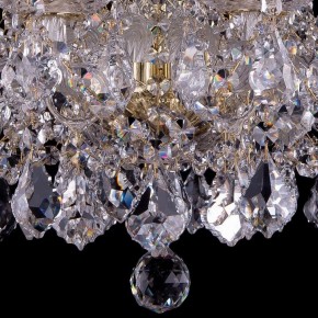 Подвесная люстра Bohemia Ivele Crystal 1413 1413/10/165/G/Leafs в Югорске - yugorsk.mebel24.online | фото 3